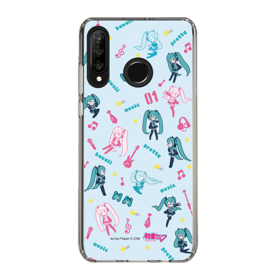 Slim Protection Case［ HATSUNE MIKU - Instrumental - Blue ］