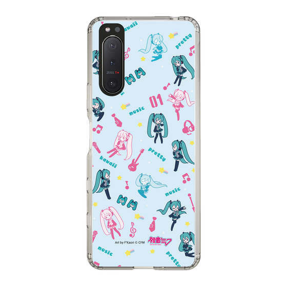Slim Protection Case［ HATSUNE MIKU - Instrumental - Blue ］