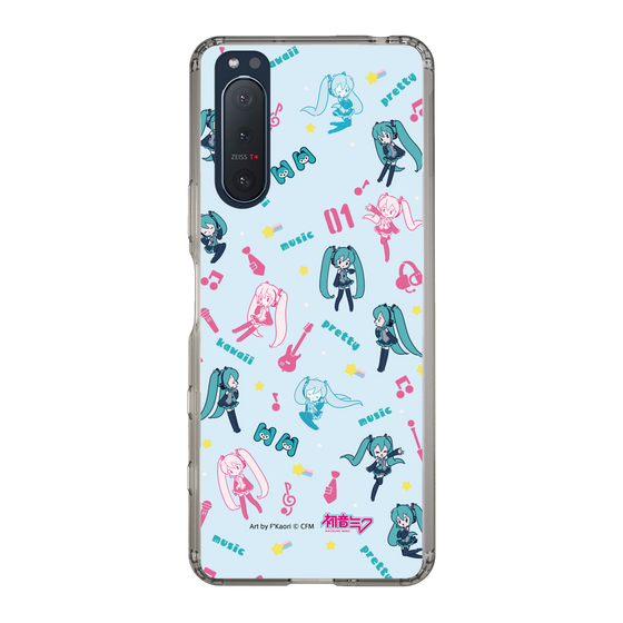Slim Protection Case［ HATSUNE MIKU - Instrumental - Blue ］