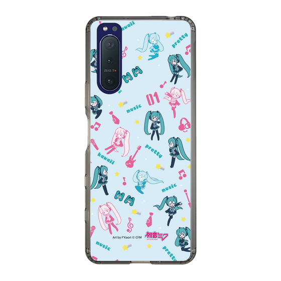 Slim Protection Case［ HATSUNE MIKU - Instrumental - Blue ］