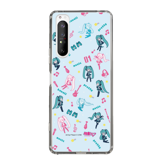 Slim Protection Case［ HATSUNE MIKU - Instrumental - Blue ］