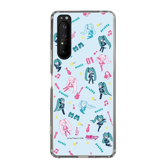 Slim Protection Case［ HATSUNE MIKU - Instrumental - Blue ］