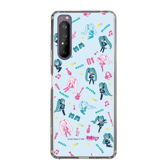 Slim Protection Case［ HATSUNE MIKU - Instrumental - Blue ］