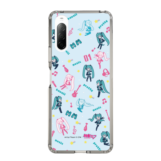 Slim Protection Case［ HATSUNE MIKU - Instrumental - Blue ］