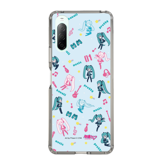 Slim Protection Case［ HATSUNE MIKU - Instrumental - Blue ］