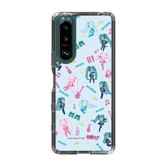 Slim Protection Case［ HATSUNE MIKU - Instrumental - Blue ］