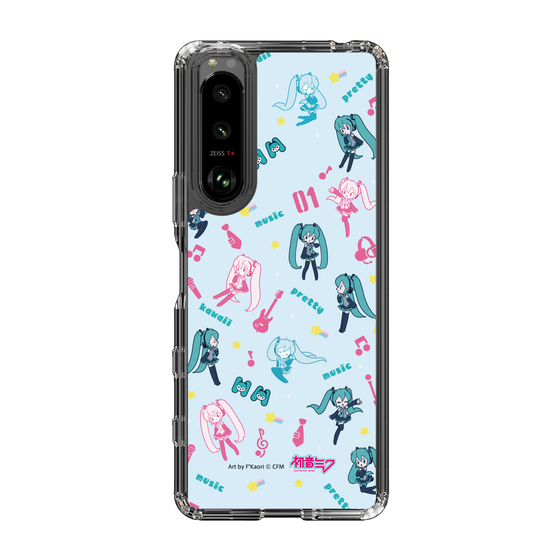 Slim Protection Case［ HATSUNE MIKU - Instrumental - Blue ］
