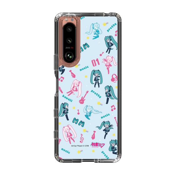 Slim Protection Case［ HATSUNE MIKU - Instrumental - Blue ］