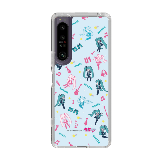 Slim Protection Case［ HATSUNE MIKU - Instrumental - Blue ］
