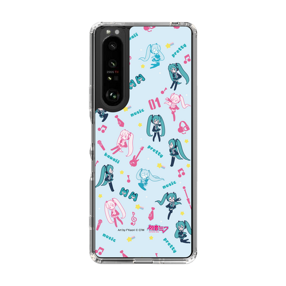 Slim Protection Case［ HATSUNE MIKU - Instrumental - Blue ］