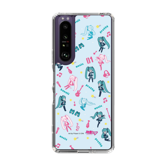 Slim Protection Case［ HATSUNE MIKU - Instrumental - Blue ］
