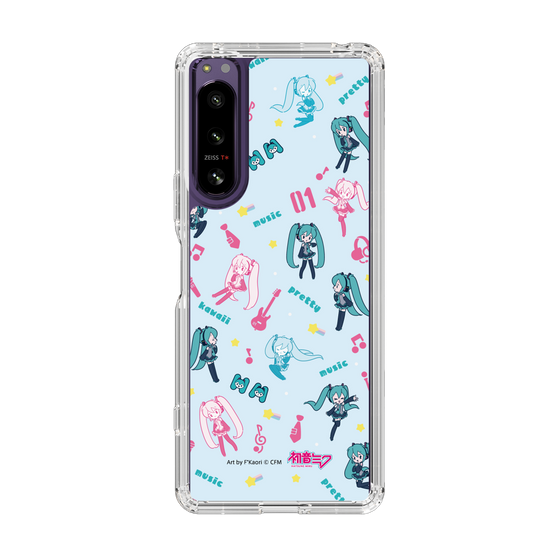 Slim Protection Case［ HATSUNE MIKU - Instrumental - Blue ］