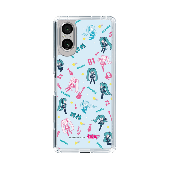 Slim Protection Case［ HATSUNE MIKU - Instrumental - Blue ］