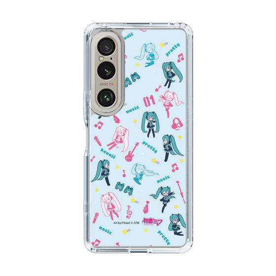 Slim Protection Case［ HATSUNE MIKU - Instrumental - Blue ］