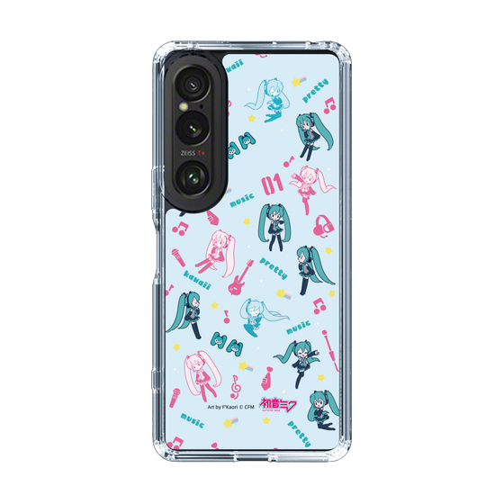 Slim Protection Case［ HATSUNE MIKU - Instrumental - Blue ］