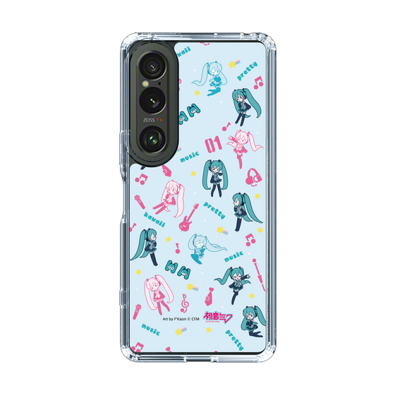 Slim Protection Case［ HATSUNE MIKU - Instrumental - Blue ］