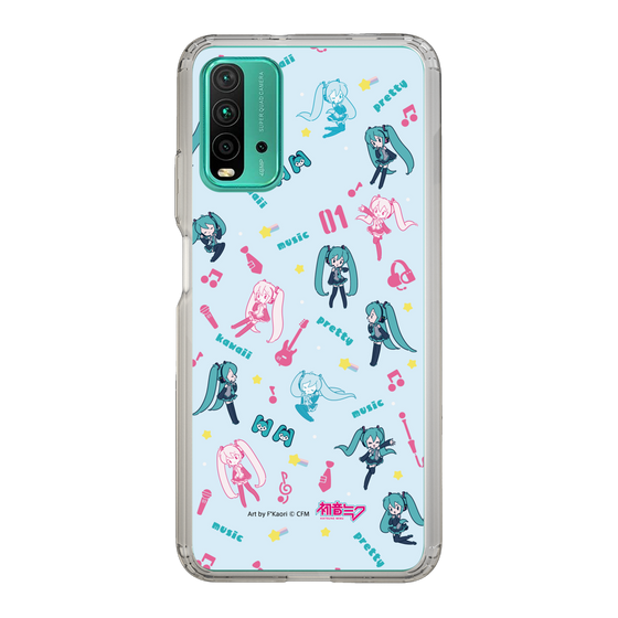 Slim Protection Case［ HATSUNE MIKU - Instrumental - Blue ］