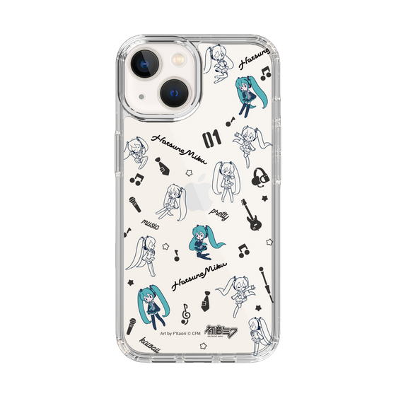 Slim Protection Case［ HATSUNE MIKU - Instrumental - Monochrome ］