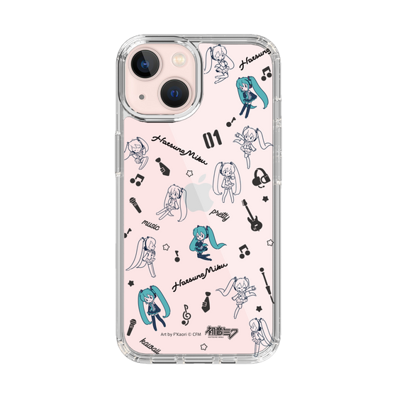 Slim Protection Case［ HATSUNE MIKU - Instrumental - Monochrome ］