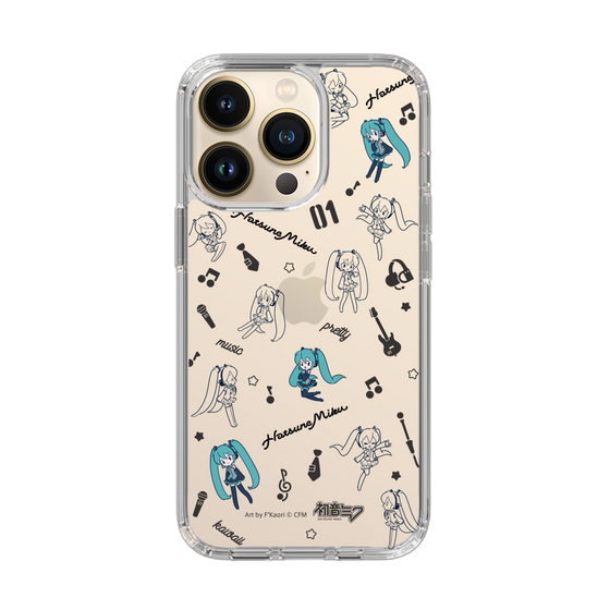 Slim Protection Case［ HATSUNE MIKU - Instrumental - Monochrome ］