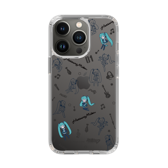 Slim Protection Case［ HATSUNE MIKU - Instrumental - Monochrome ］
