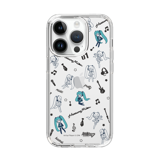 Slim Protection Case［ HATSUNE MIKU - Instrumental - Monochrome ］