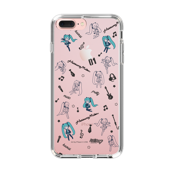 Slim Protection Case［ HATSUNE MIKU - Instrumental - Monochrome ］