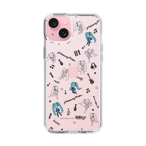 Slim Protection Case［ HATSUNE MIKU - Instrumental - Monochrome ］