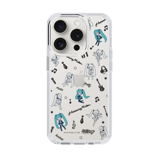 Slim Protection Case［ HATSUNE MIKU - Instrumental - Monochrome ］