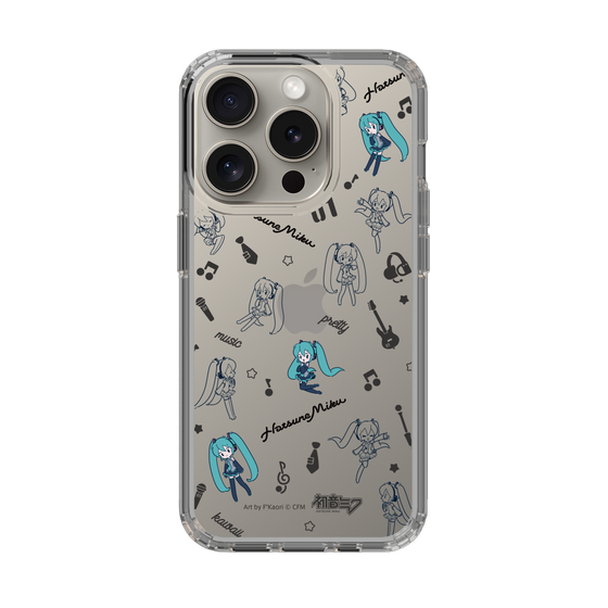 Slim Protection Case［ HATSUNE MIKU - Instrumental - Monochrome ］