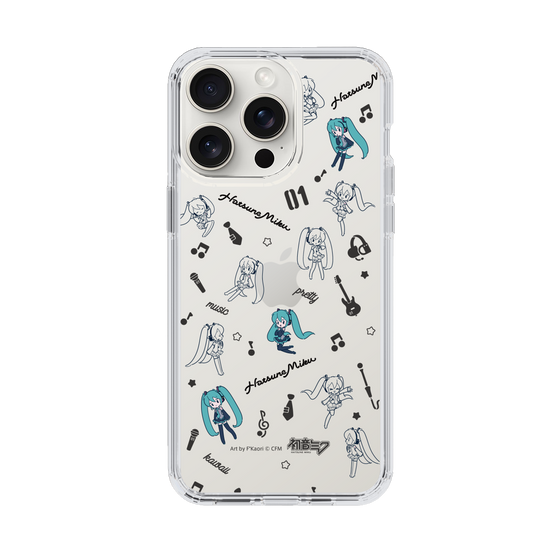 Slim Protection Case［ HATSUNE MIKU - Instrumental - Monochrome ］
