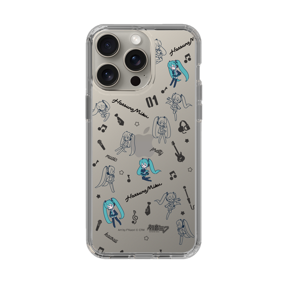 Slim Protection Case［ HATSUNE MIKU - Instrumental - Monochrome ］