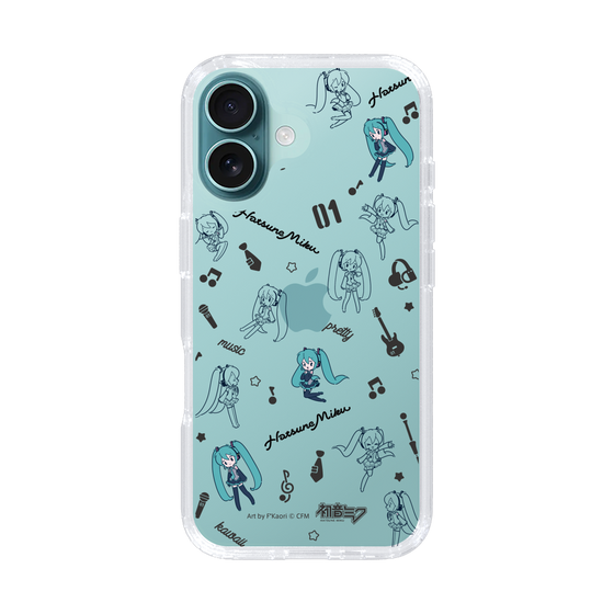 Slim Protection Case［ HATSUNE MIKU - Instrumental - Monochrome ］