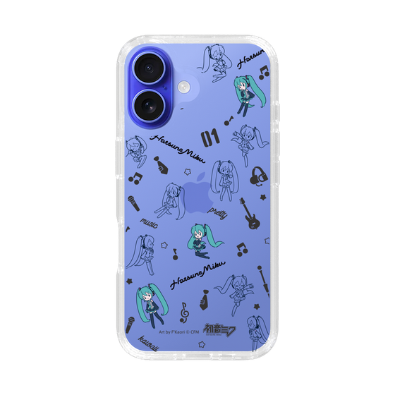 Slim Protection Case［ HATSUNE MIKU - Instrumental - Monochrome ］