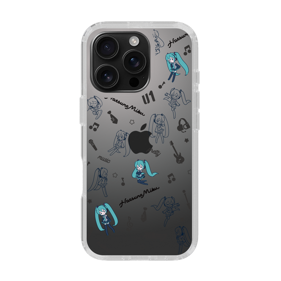 Slim Protection Case［ HATSUNE MIKU - Instrumental - Monochrome ］