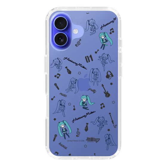 Slim Protection Case［ HATSUNE MIKU - Instrumental - Monochrome ］