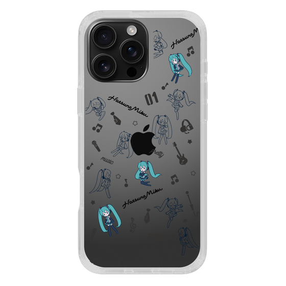 Slim Protection Case［ HATSUNE MIKU - Instrumental - Monochrome ］