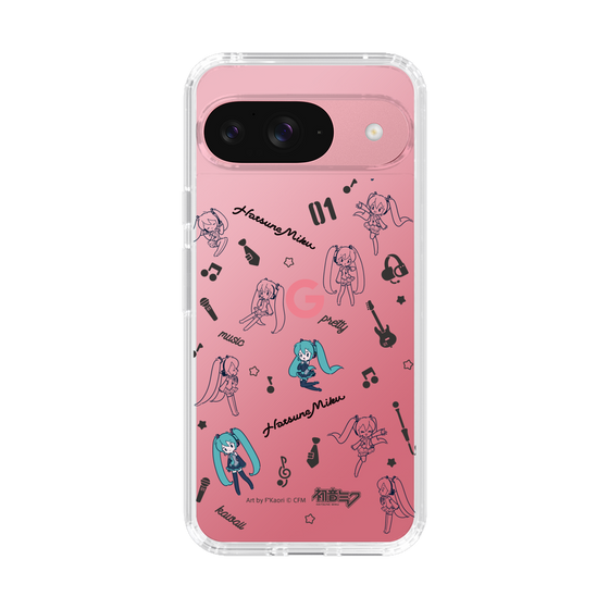 Slim Protection Case［ HATSUNE MIKU - Instrumental - Monochrome ］