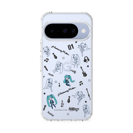 Slim Protection Case［ HATSUNE MIKU - Instrumental - Monochrome ］