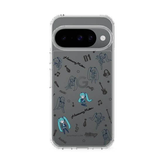 Slim Protection Case［ HATSUNE MIKU - Instrumental - Monochrome ］