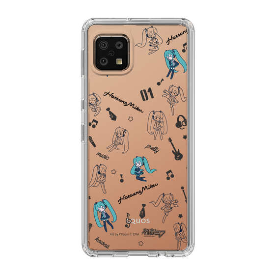 Slim Protection Case［ HATSUNE MIKU - Instrumental - Monochrome ］