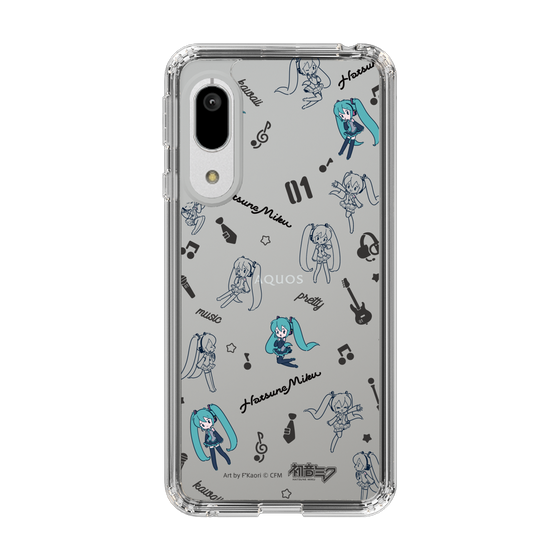 Slim Protection Case［ HATSUNE MIKU - Instrumental - Monochrome ］