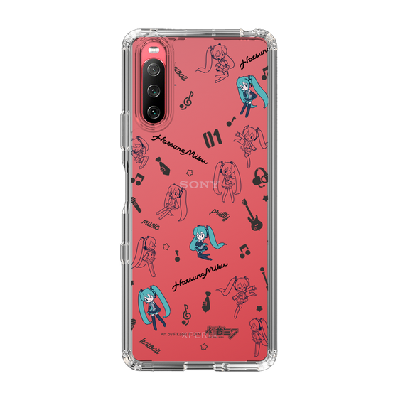 Slim Protection Case［ HATSUNE MIKU - Instrumental - Monochrome ］