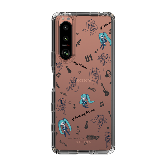 Slim Protection Case［ HATSUNE MIKU - Instrumental - Monochrome ］