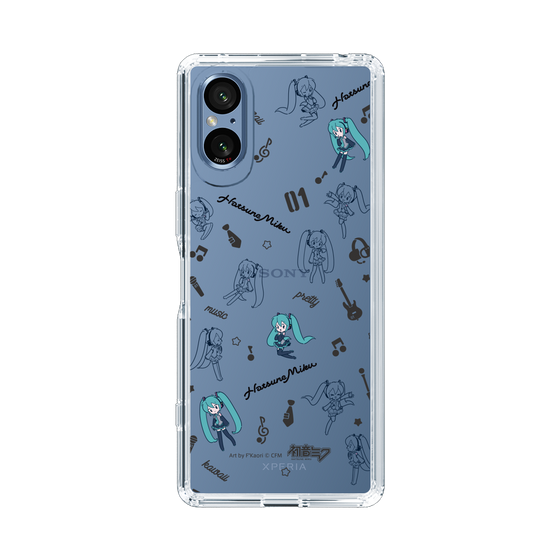 Slim Protection Case［ HATSUNE MIKU - Instrumental - Monochrome ］
