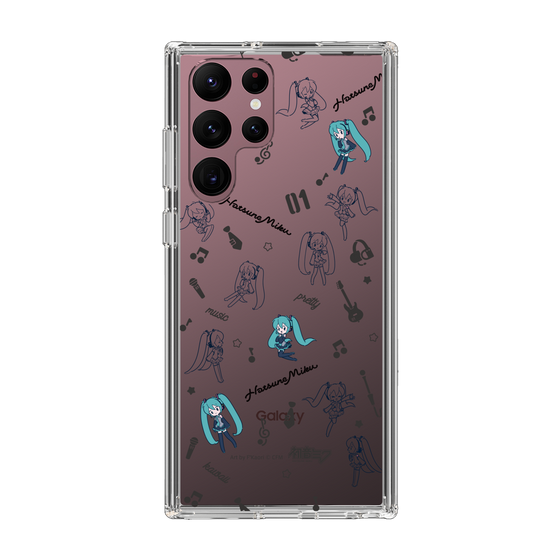 Slim Protection Case［ HATSUNE MIKU - Instrumental - Monochrome ］