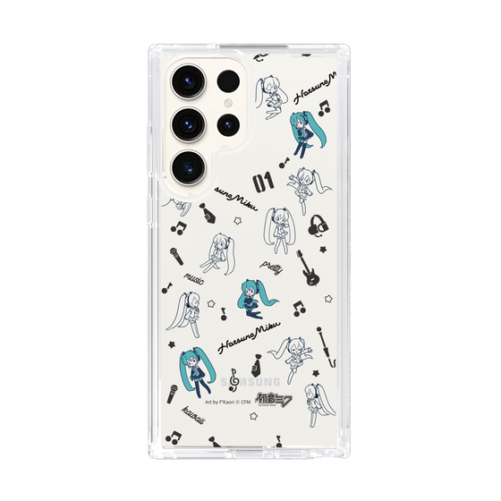 Slim Protection Case［ HATSUNE MIKU - Instrumental - Monochrome ］