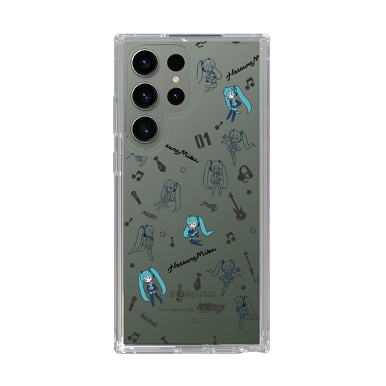 Slim Protection Case［ HATSUNE MIKU - Instrumental - Monochrome ］