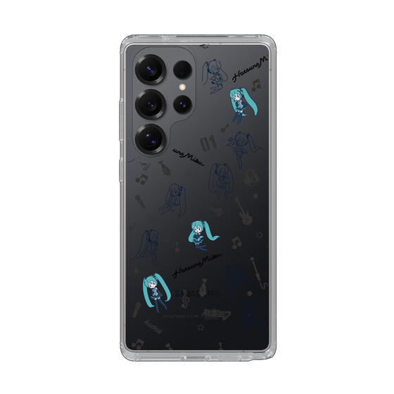Slim Protection Case［ HATSUNE MIKU - Instrumental - Monochrome ］