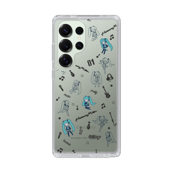 Slim Protection Case［ HATSUNE MIKU - Instrumental - Monochrome ］